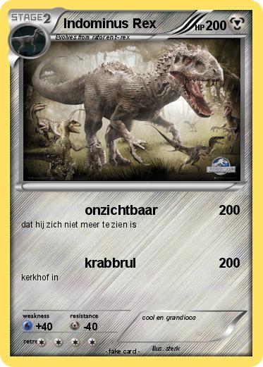 Pokemon Indominus Rex