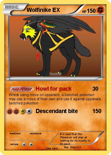 Pokemon Wolfinike EX