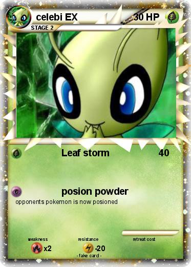 Pokemon celebi EX