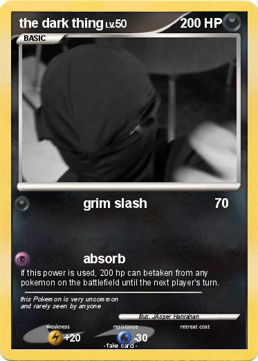 Pokemon the dark thing
