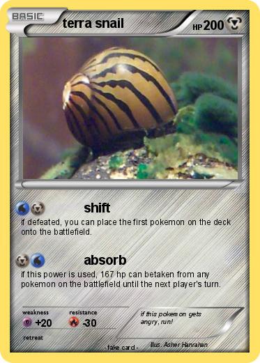 Pokemon terra snail