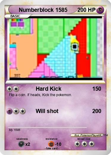 Pokemon Numberblock 1585