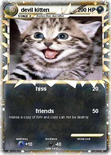 Pokemon devil kitten