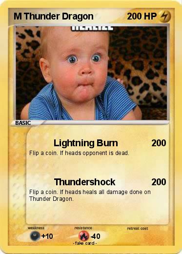 Pokemon M Thunder Dragon