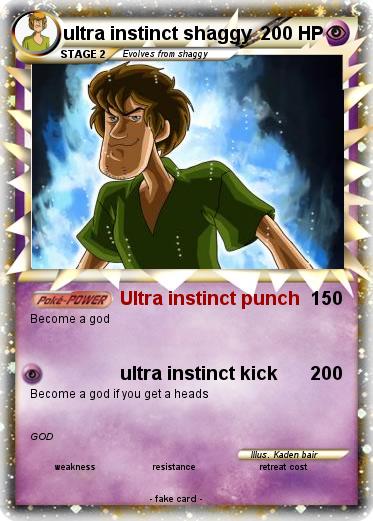 Pokemon ultra instinct shaggy