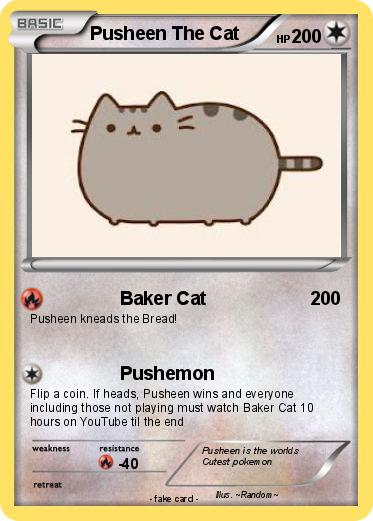 Pokemon Pusheen The Cat