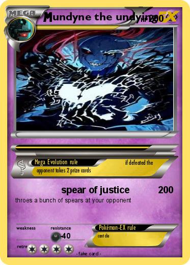 Pokemon undyne the undying