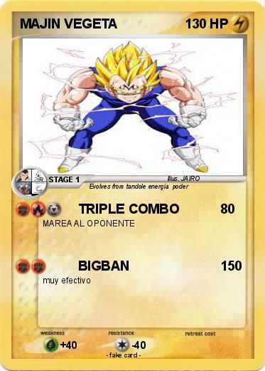 Pokemon MAJIN VEGETA