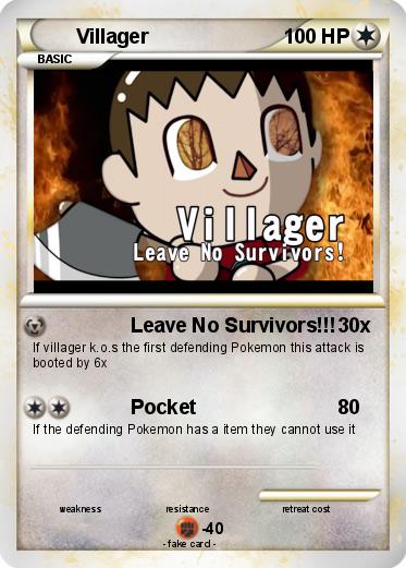 Pokemon Villager