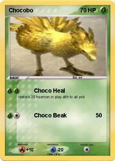 Pokemon Chocobo