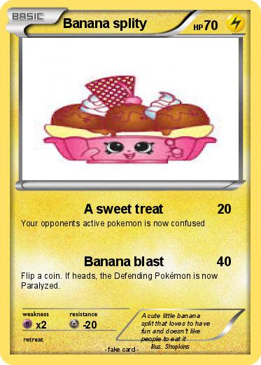 Pokemon Banana splity