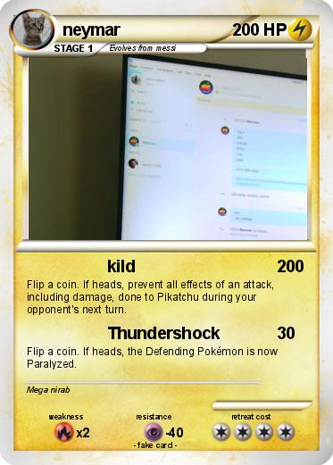 Pokemon neymar