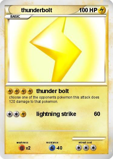 Pokemon thunderbolt