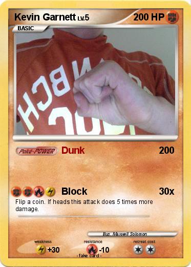 Pokemon Kevin Garnett