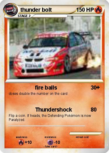 Pokemon thunder bolt