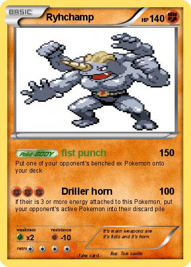 Pokemon Ryhchamp