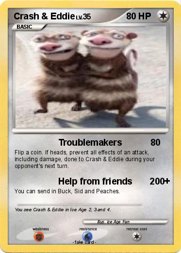 Pokemon Crash & Eddie