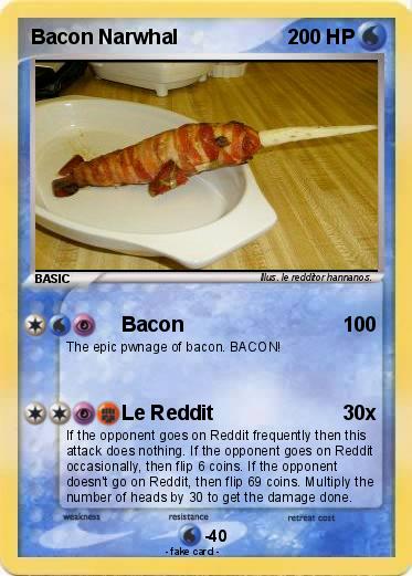 Pokemon Bacon Narwhal