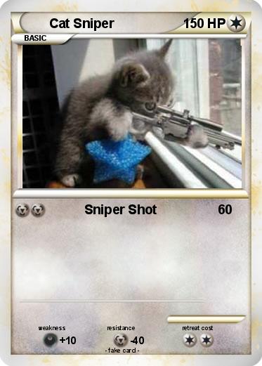 Pokemon Cat Sniper