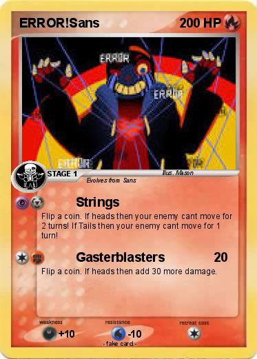 Pokemon ERROR!Sans