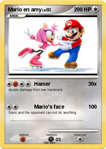 Pokemon Mario en amy