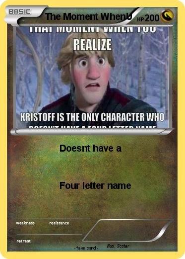 Pokemon The Moment WhenU