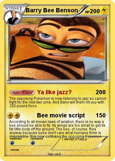 Pokemon Barry Bee Benson