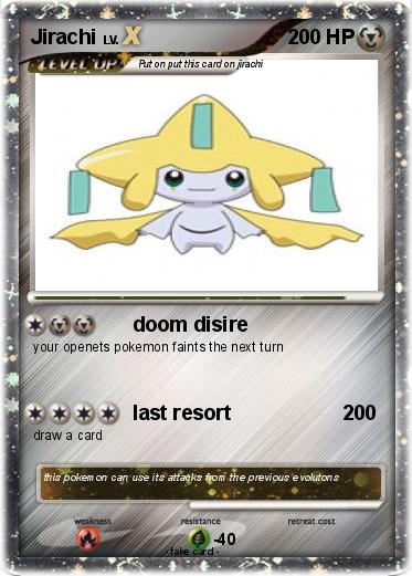 Pokemon Jirachi