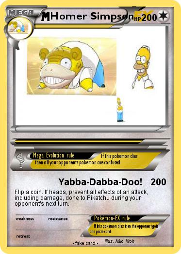 Pokemon Homer Simpson
