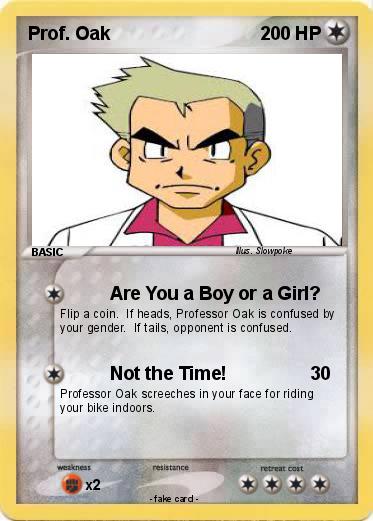 Pokemon Prof. Oak