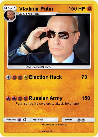 Pokemon Vladimir Putin