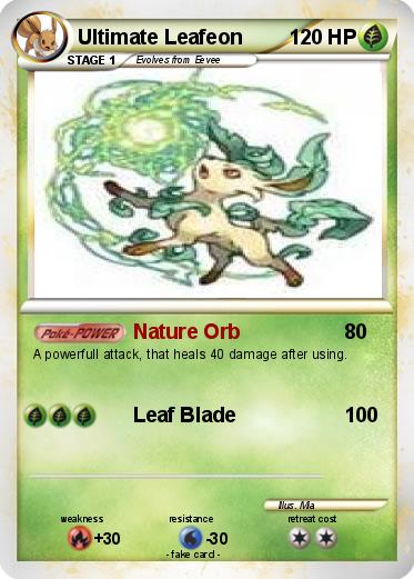 Pokemon Ultimate Leafeon