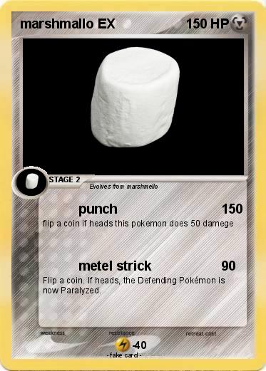 Pokemon marshmallo EX