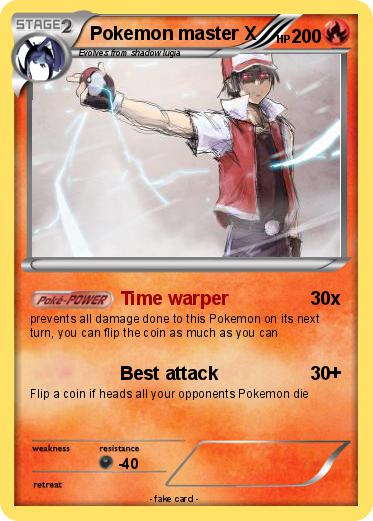 Pokemon Pokemon master X