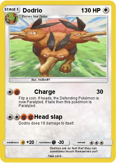 Pokemon Dodrio