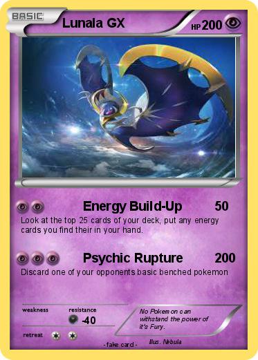 Pokemon Lunala GX