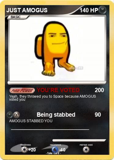 Pokemon JUST AMOGUS