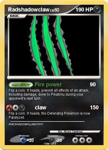 Pokemon Radshadowclaw