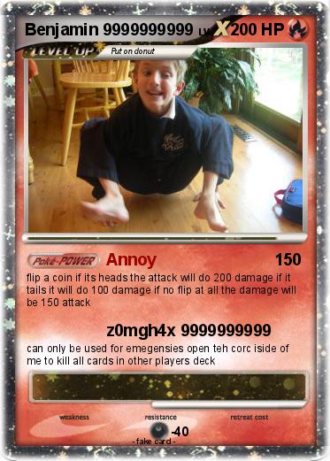 Pokemon Benjamin 9999999999