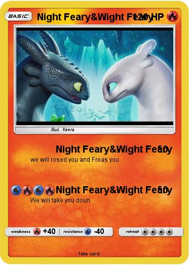 Pokemon Night Feary&Wight Feary