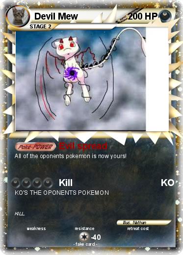 Pokemon Devil Mew