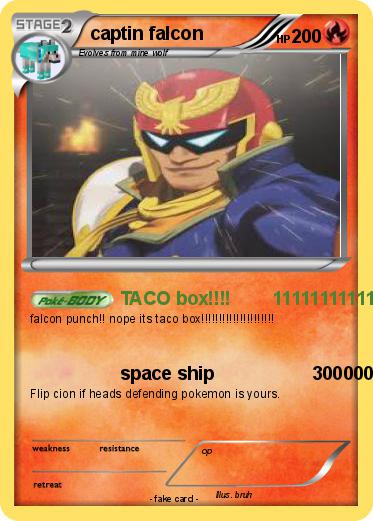Pokemon captin falcon
