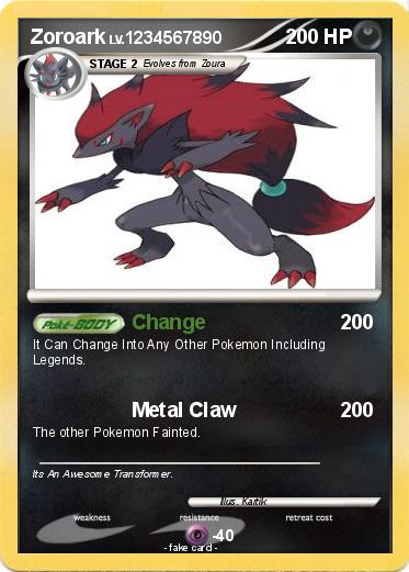 Pokemon Zoroark