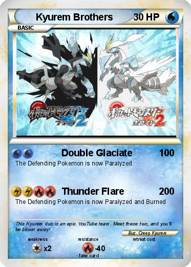 Pokemon Kyurem Brothers
