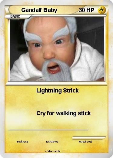Pokemon Gandalf Baby