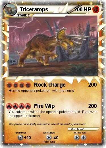 Pokemon Triceratops
