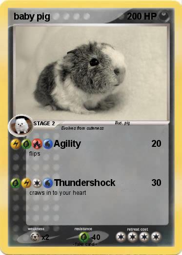 Pokemon baby pig