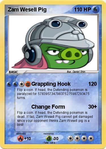 Pokemon Zam Wesell Pig