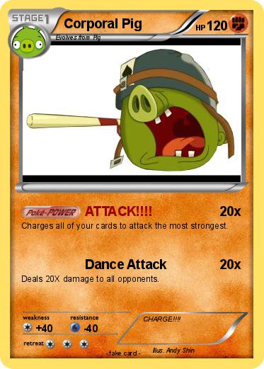 Pokemon Corporal Pig