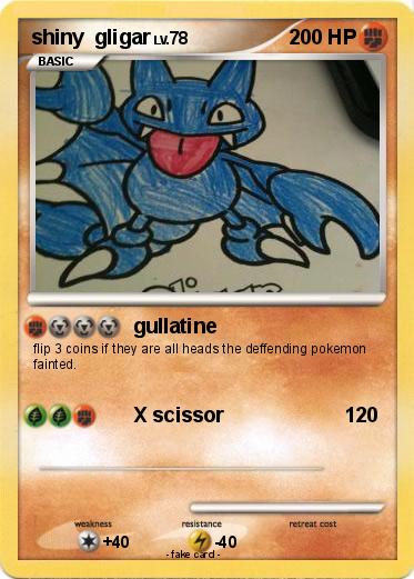 Pokemon shiny  gligar